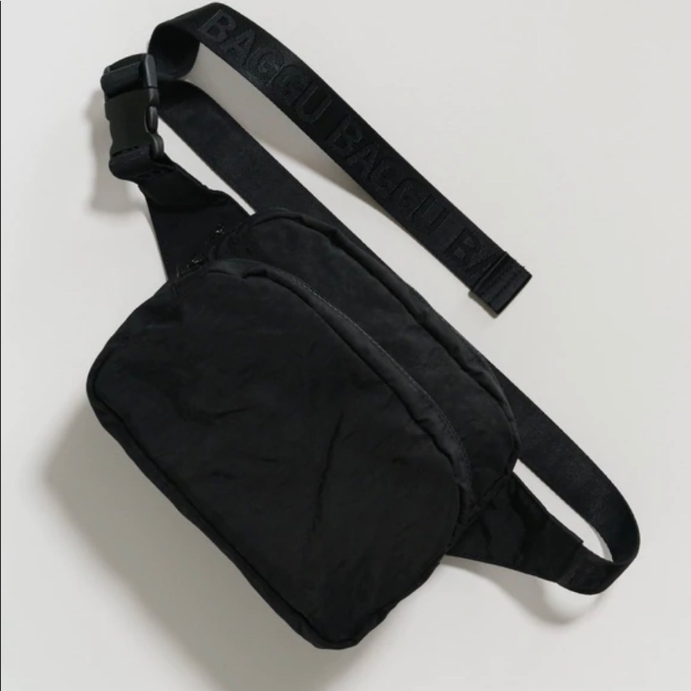 Baggu Black Fanny Pack